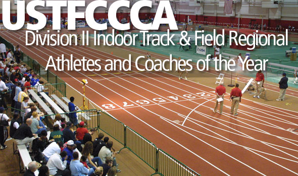 Kindred, Rains Top a Strong Class of Division II Indoor Regional Honorees