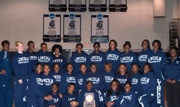 Lincoln Blue Tigers Honored as 2009 Division II Women’s Track and Field Scholar Team of the Year
