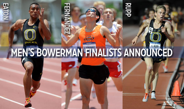 Eaton, Fernandez, and Rupp Named Men’s Bowerman Finalists