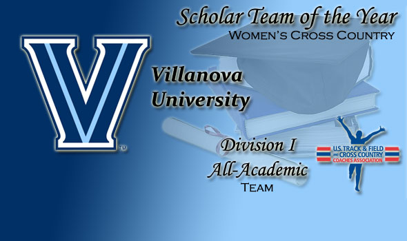 Villanova Named Division I Women’s Cross Country Scholar Team of the Year