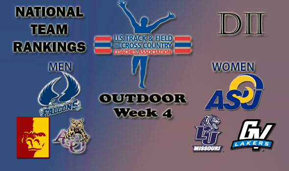 Top Three Women’s Spots in Division II Nearly Too Close to Call in Week Four