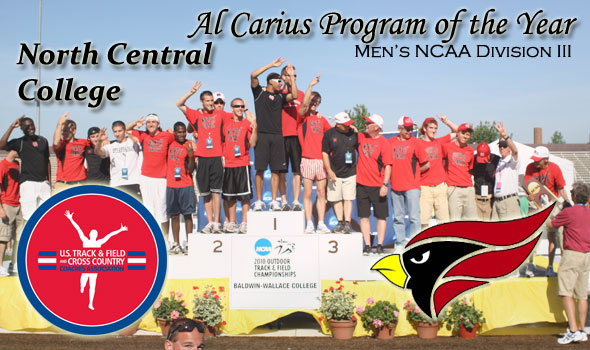 North Central College Wins Triple Crown, Al Carius Program of the Year Award