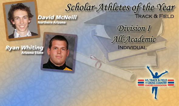 McNeill, Whiting Add More Honors with Scholar Athlete of the Year Awards