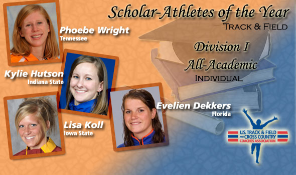 Wright, Hutson, Koll, Dekkers Are Scholar Athletes of the Year in D-I
