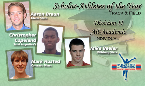 Division II’s Scholar Athletes of the Year Are Braun, Copeland, Husted, Beeler