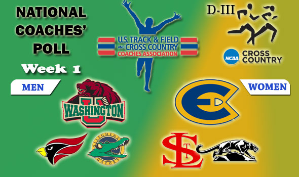 Division III National Cross Country Coaches’ Poll: September 15