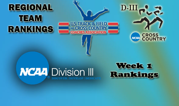 D-III Regional Cross Country Rankings: September 14