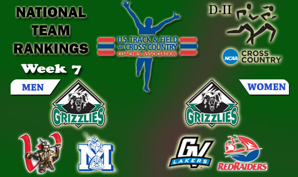D-II National Cross Country Rankings: Week 7, November 3