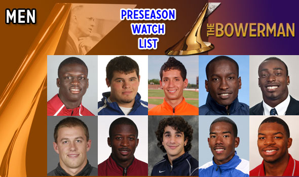 Preseason Watch List Announced for The Bowerman 2011 Men’s Award