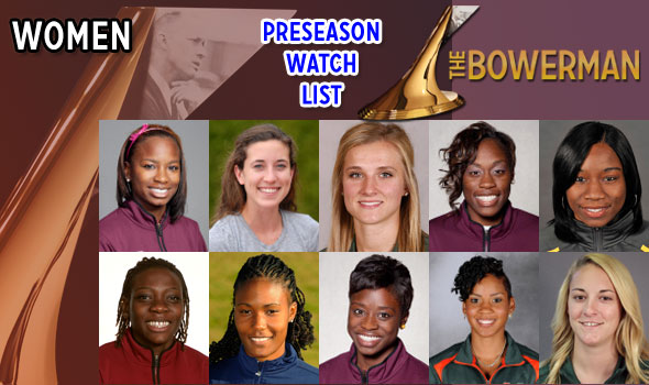 Elite Upperclassmen Make Up Bowerman Preseason Women’s Watch List