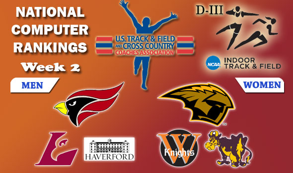 Division III Indoor T&F Rankings: Week 2, February 2, 2011