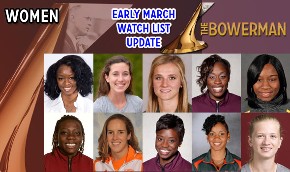Tennessee’s Jackie Areson Joins Women’s Bowerman Watch