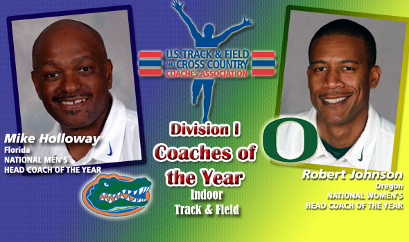 Holloway, Johnson Named D-I National Coaches of the Year