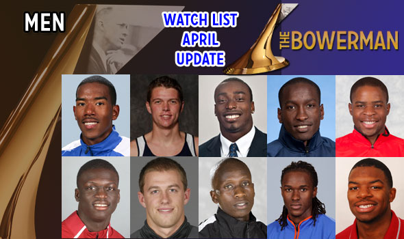 April Update Springs Batty, Osaghae to Bowerman Watch