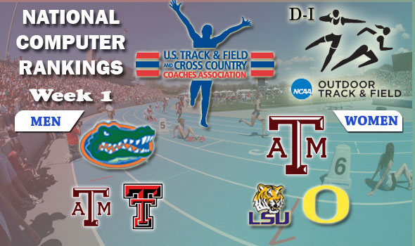 D-I Week One Outdoor Rankings: No Change to Number Ones, LSU Women Move to No. 2