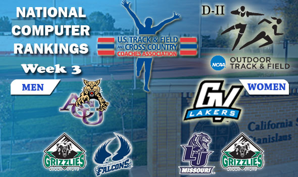 Grand Valley State’s Women Reclaim Top Post in D-II; ACU Men Still Hold Lead