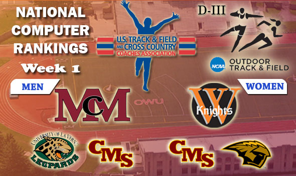 McMurry, Wartburg Lead-Off D-III Outdoor Season as Early National Leaders
