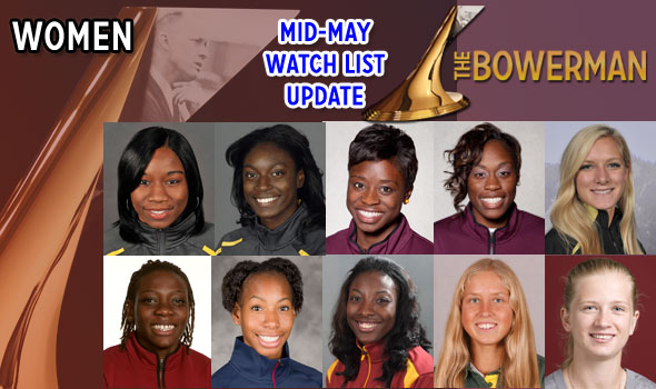 Women’s Watch for The Bowerman Shifts After Outdoor Conference Championships
