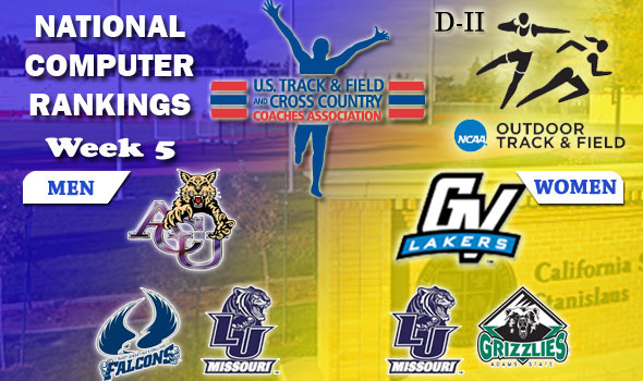 D-II Outdoor Week 5 Team Rankings Released