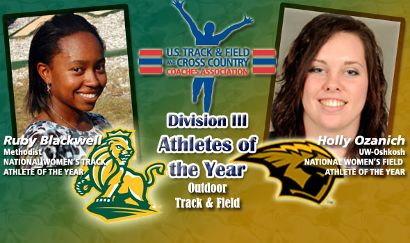 Blackwell, Ozanich Claim Distinction as D-III’s National Women’s Athletes of the Year