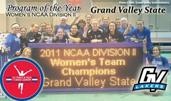 Grand Valley State’s Women Claims Third-Straight Program of the Year Title