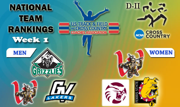 DII National Cross Country Rankings — Week 2