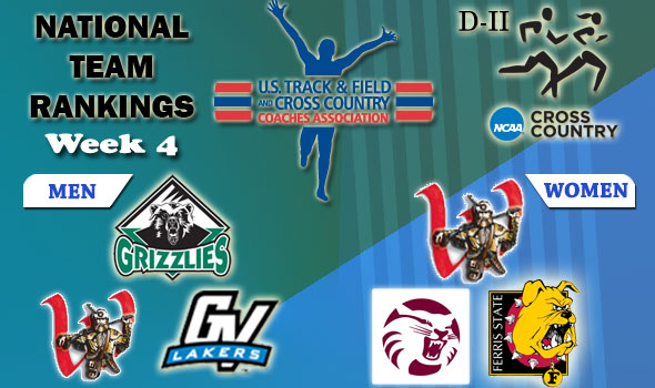 DII National Cross Country Rankings — Week 4