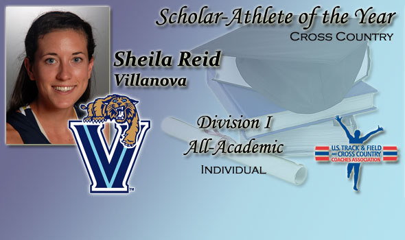 Villanova’s Sheila Reid Wins Third Scholar-Athlete of the Year Honor