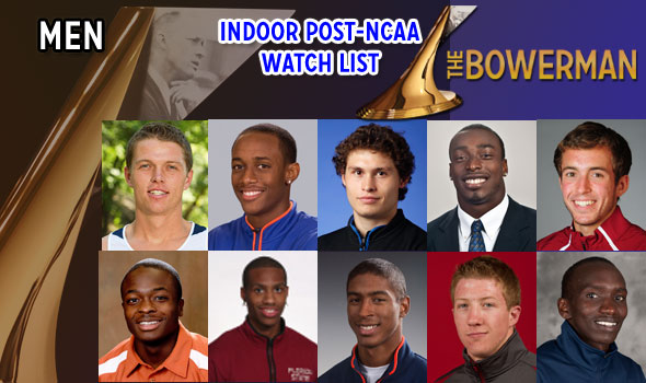 Beach, Derrick, Irwin Now on Bowerman Watch after NCAA Indoor Meet