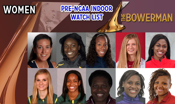New Names Appear on Post-NCAA Indoor Women’s Watch for The Bowerman