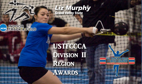 USTFCCCA Announces Region Award Winners for Division II Indoor Track & Field