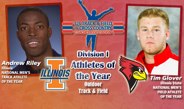 Land of Lincoln Sweeps National Men’s Athlete of the Year Honors With Riley, Glover