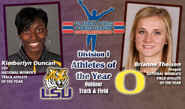 Duncan, Theisen Named DI National Women’s Athletes of the Year
