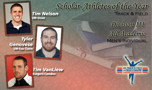Men’s Scholar Athletes and All-Academic Named for DIII Track & Field