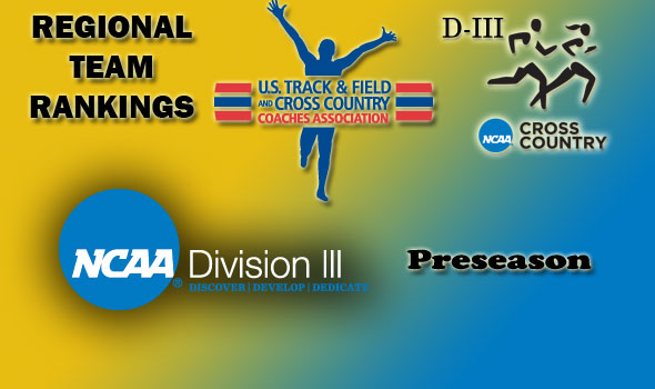 DIII Regional Cross Country Preseason Rankings Complete for 2012 Season