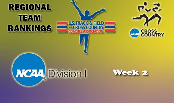 DI Regional Cross Country Rankings: 2012 Week #2
