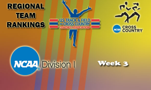 DI Regional Cross Country Rankings: 2012 Week #3