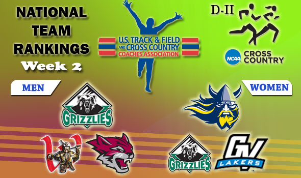 DII National Cross Country Rankings: 2012 Week #2