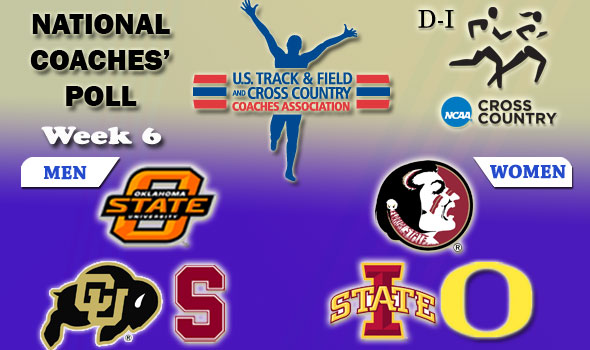 DI National Cross Country Coaches’ Poll: 2012 Week 6