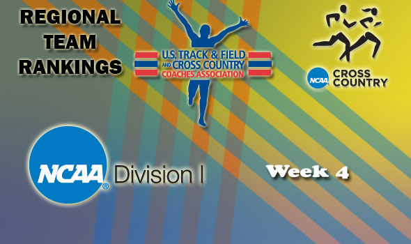 DI Regional Cross Country Rankings: 2012 Week #4