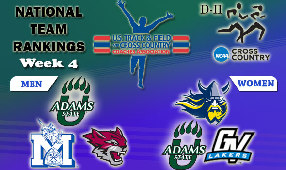 DII National Cross Country Rankings: 2012 Week #4