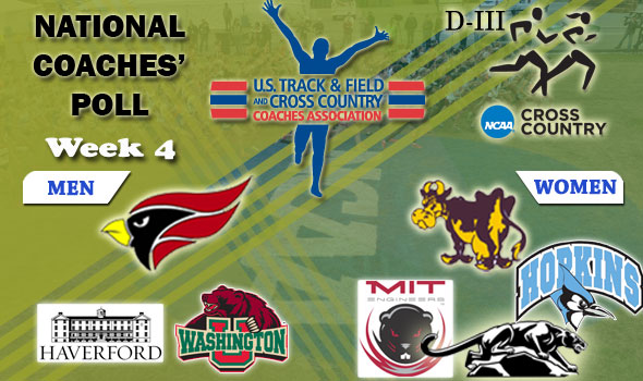 DIII National Cross Country Coaches’ Poll: 2012 Week #4