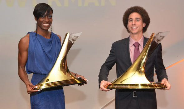 Cam Levins, Kimberlyn Duncan are 2012 Recipients of The Bowerman