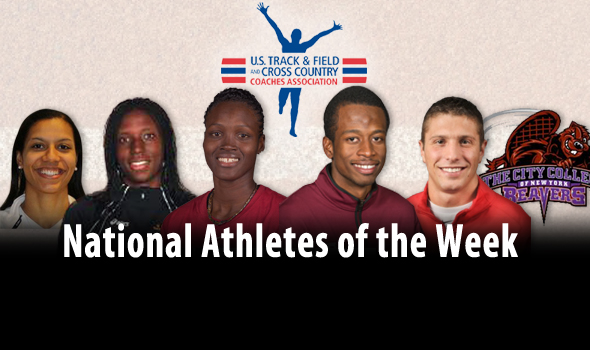 Record-Breakers and World-Leaders Among National Athlete of the Week Winners