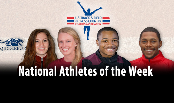 U.S. Indoor Champ, DIII Record Holders Among National Athletes of the Week