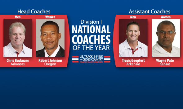 National Coaches of the Year for DI Indoor Season Announced