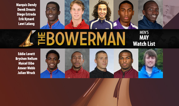 Estrada, Nellum & Uibo Added to Men’s Bowerman Watch List for May