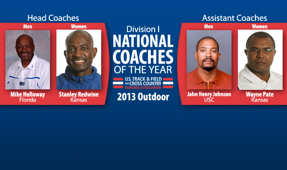 USTFCCCA Announces 2013 Division I Outdoor National Coaches of the Year
