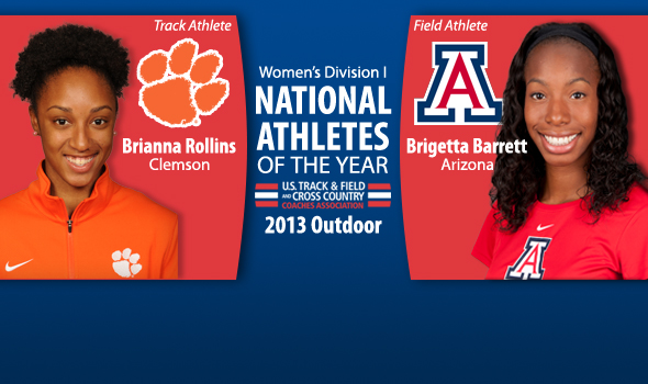 Dominant Rollins & Barrett Named National Women’s Athletes of the Year