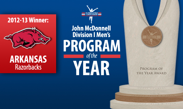 Arkansas Men Win Their First John McDonnell Program of the Year Award